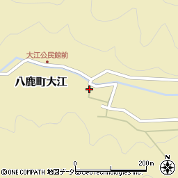 兵庫県養父市八鹿町大江699周辺の地図