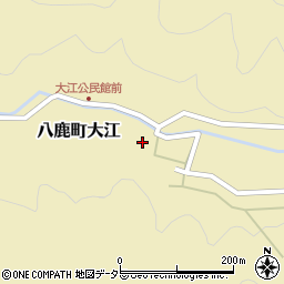 兵庫県養父市八鹿町大江689周辺の地図