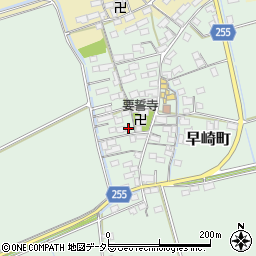 滋賀県長浜市早崎町1178周辺の地図
