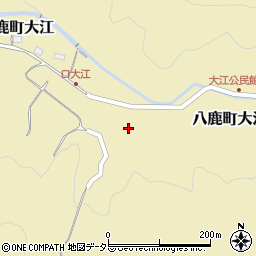 兵庫県養父市八鹿町大江372周辺の地図