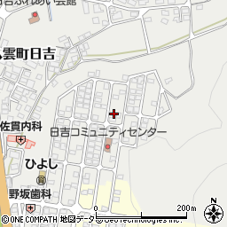 島根県松江市八雲町日吉333-123周辺の地図