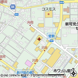 三洋堂書店下恵土店周辺の地図