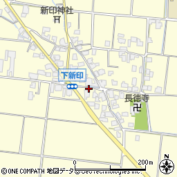 鳥取県米子市下新印508周辺の地図