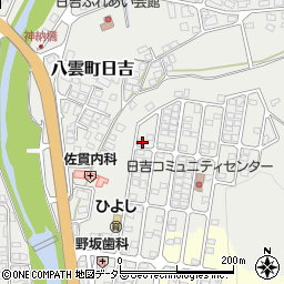 島根県松江市八雲町日吉333-75周辺の地図