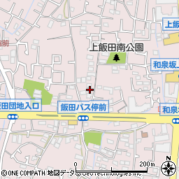 神奈川県横浜市泉区上飯田町962周辺の地図
