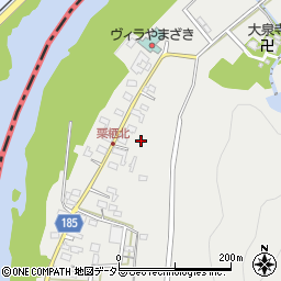 愛知県犬山市栗栖尾崎周辺の地図