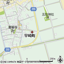 滋賀県長浜市早崎町328周辺の地図