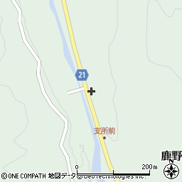 鳥取県鳥取市鹿野町河内818周辺の地図