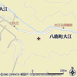 兵庫県養父市八鹿町大江363周辺の地図