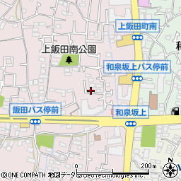 神奈川県横浜市泉区上飯田町745周辺の地図