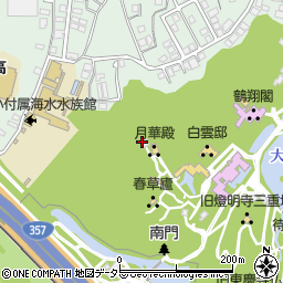 天授院周辺の地図