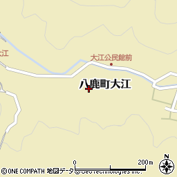 兵庫県養父市八鹿町大江440周辺の地図