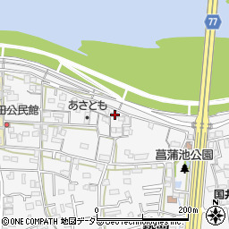 岐阜県岐阜市鏡島1503周辺の地図