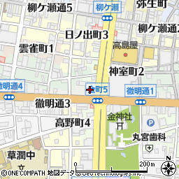 ジャパンエレベーターサービス東海株式会社　岐阜営業所周辺の地図