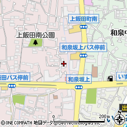 神奈川県横浜市泉区上飯田町933周辺の地図