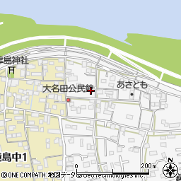 岐阜県岐阜市鏡島1718周辺の地図