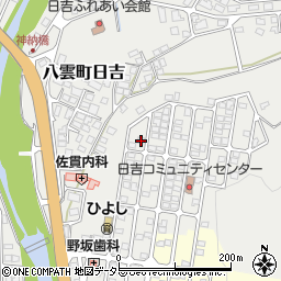 島根県松江市八雲町日吉333-73周辺の地図