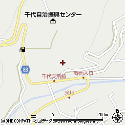 長野県飯田市千代1196周辺の地図