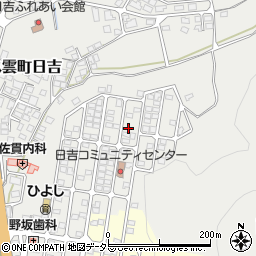 島根県松江市八雲町日吉333-124周辺の地図
