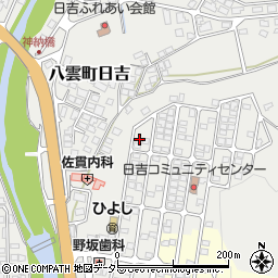 島根県松江市八雲町日吉333-76周辺の地図