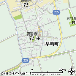 滋賀県長浜市早崎町1184周辺の地図