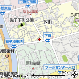 神奈川県横浜市磯子区下町3-10周辺の地図