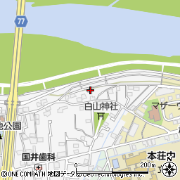 岐阜県岐阜市鏡島3057周辺の地図