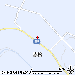 鳥取県西伯郡大山町赤松1344周辺の地図