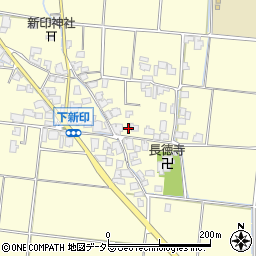 鳥取県米子市下新印85周辺の地図