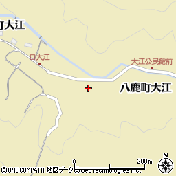 兵庫県養父市八鹿町大江371周辺の地図