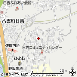 島根県松江市八雲町日吉333-96周辺の地図