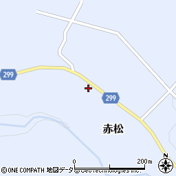 鳥取県西伯郡大山町赤松1209-2周辺の地図