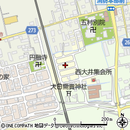 滋賀県長浜市西大井町30周辺の地図