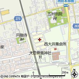 滋賀県長浜市西大井町29周辺の地図