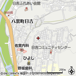島根県松江市八雲町日吉333-72周辺の地図