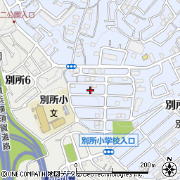 神奈川県横浜市南区別所中里台37-7周辺の地図