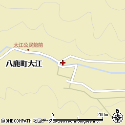 兵庫県養父市八鹿町大江674周辺の地図
