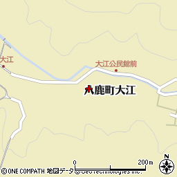 兵庫県養父市八鹿町大江438周辺の地図