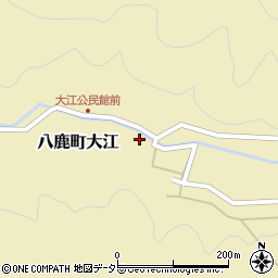 兵庫県養父市八鹿町大江610周辺の地図