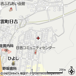 島根県松江市八雲町日吉333-125周辺の地図