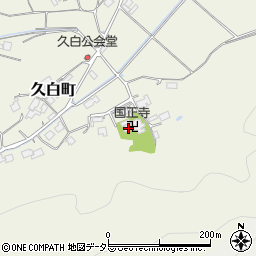 国正寺周辺の地図
