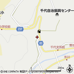 長野県飯田市千代986周辺の地図