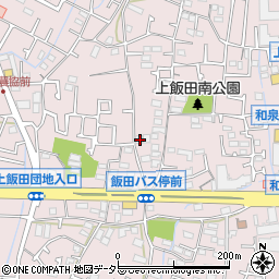 神奈川県横浜市泉区上飯田町961周辺の地図