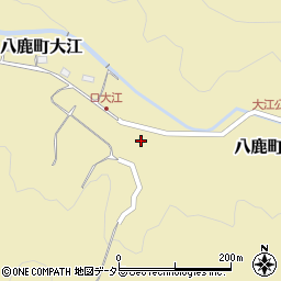兵庫県養父市八鹿町大江239周辺の地図