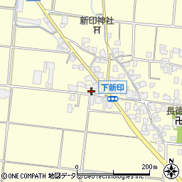 鳥取県米子市下新印437周辺の地図