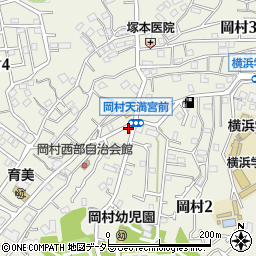 磯子警察署岡村交番周辺の地図