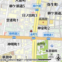 株式会社マサキヤ　本社周辺の地図