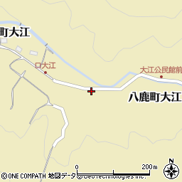 兵庫県養父市八鹿町大江356周辺の地図