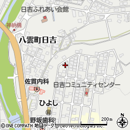 島根県松江市八雲町日吉333-71周辺の地図