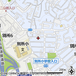 神奈川県横浜市南区別所中里台37-21周辺の地図